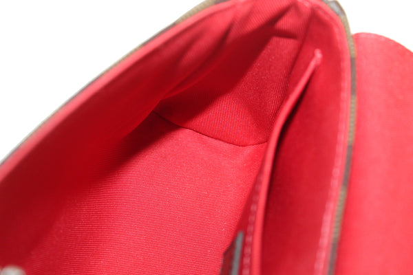 Louis Vuitton Damier Ebene Croisette Handbag/Messenger Bag