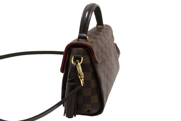 Louis Vuitton Damier Ebene Croisette Handbag/Messenger Bag