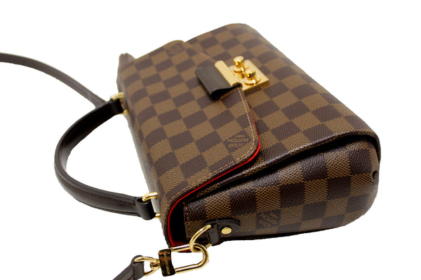 Louis Vuitton Damier Ebene Croisette Handbag/Messenger Bag
