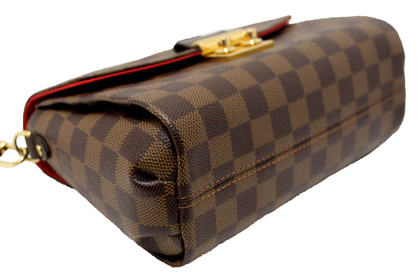 Louis Vuitton Damier Ebene Croisette Handbag/Messenger Bag