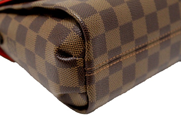 Louis Vuitton Damier Ebene Croisette Handbag/Messenger Bag