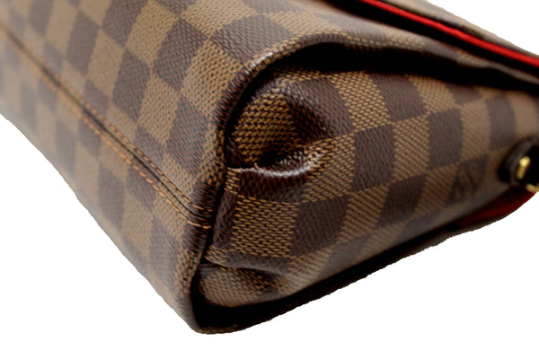 Louis Vuitton Damier Ebene Croisette Handbag/Messenger Bag