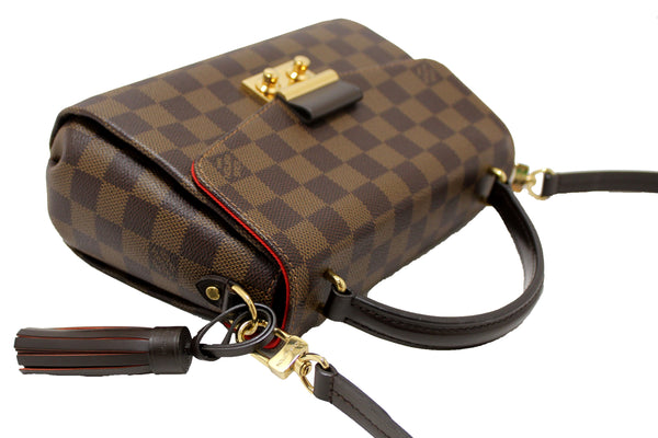 Louis Vuitton Damier Ebene Croisette Handbag/Messenger Bag