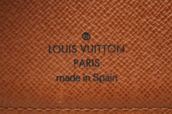 Louis Vuitton Monogram Canvas Small Ring Agenda Cover