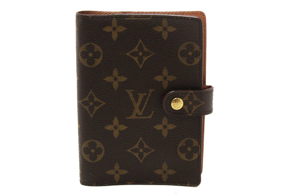 Louis Vuitton Monogram Canvas Small Ring Agenda Cover