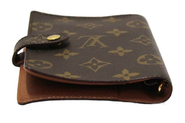 Louis Vuitton Monogram Canvas Small Ring Agenda Cover