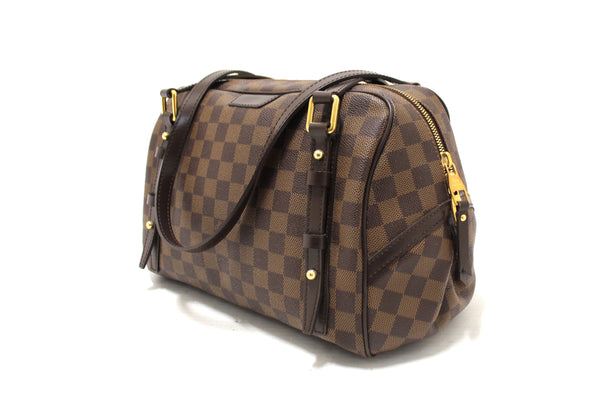 LOUIS VUITTON Louis Vuitton Damier Ebene Rivington PM Shoulder Bag | Italystation.com - Shop Now at italystation.com