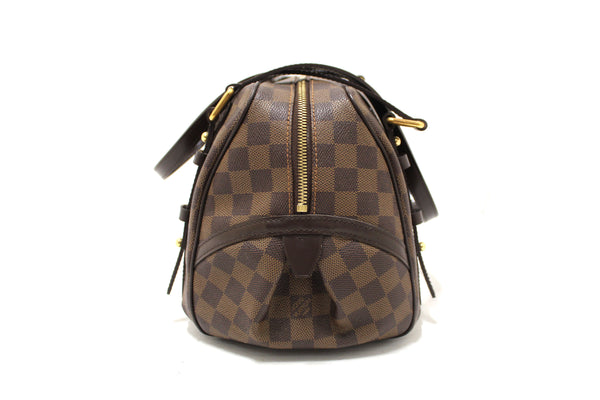 LOUIS VUITTON Louis Vuitton Damier Ebene Rivington PM Shoulder Bag | Italystation.com - Shop Now at italystation.com