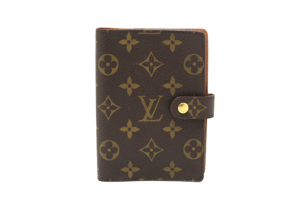 Louis Vuitton Monogram Canvas Small Ring Agenda Cover