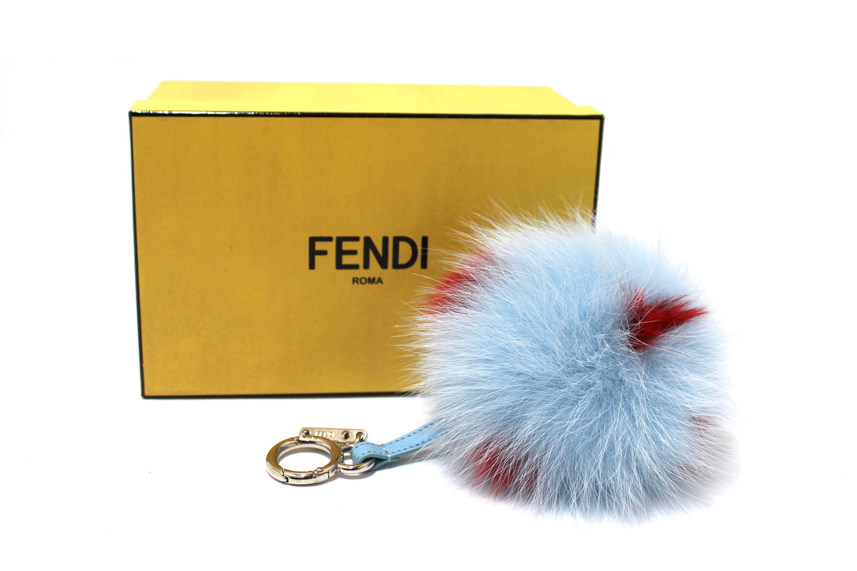 Fendi Keychain pom purchases pom