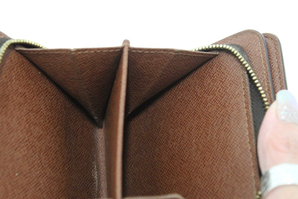 Louis Vuitton Classic Monogram Canvas Medium Compact Wallet