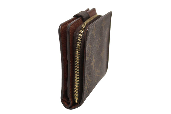 Louis Vuitton Classic Monogram Canvas Medium Compact Wallet