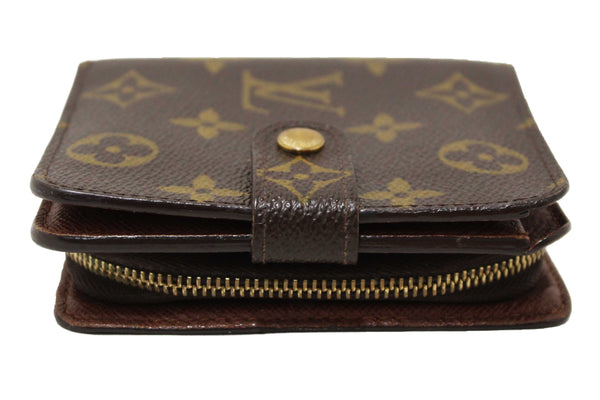 Louis Vuitton Classic Monogram Canvas Medium Compact Wallet