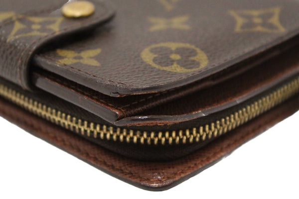 Louis Vuitton Classic Monogram Canvas Medium Compact Wallet