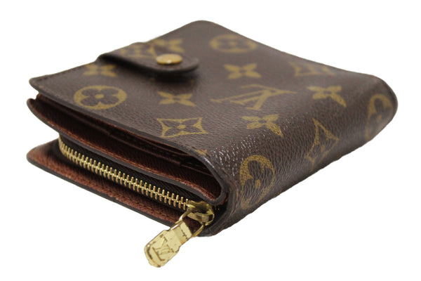 Louis Vuitton Classic Monogram Canvas Medium Compact Wallet