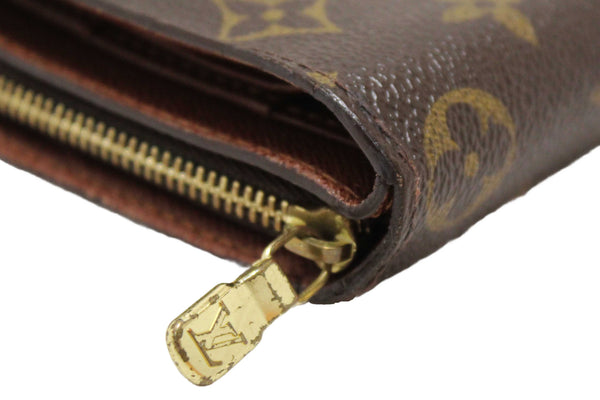 Louis Vuitton Classic Monogram Canvas Medium Compact Wallet