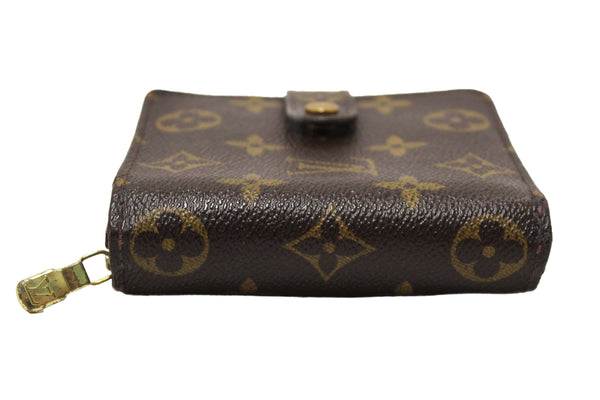 Louis Vuitton Classic Monogram Canvas Medium Compact Wallet