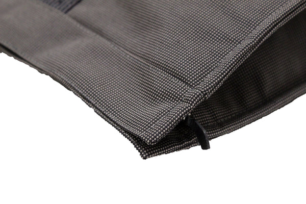 Hermes Grey Toile H Canvas Herline Clutch | Italystation.com - Shop Now at italystation.com