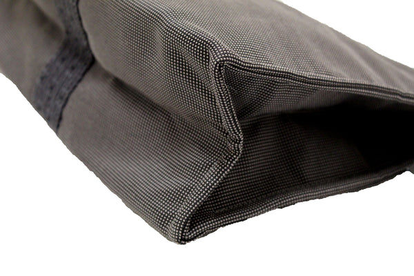 Hermes Grey Toile H Canvas Herline Clutch | Italystation.com - Shop Now at italystation.com