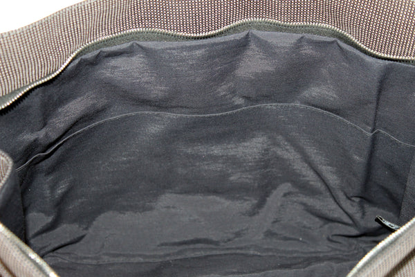 Hermes Grey Toile H Canvas Herline Clutch | Italystation.com - Shop Now at italystation.com