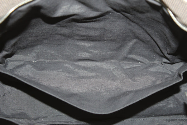 Hermes Grey Toile H Canvas Herline Clutch | Italystation.com - Shop Now at italystation.com