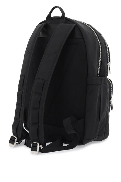 Ps paul smith nylon backpack with zebra detail M2A 7828 MZEBPL BLACK