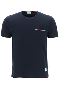 t-shirt with chest pocket MJS010A01454 NAVY