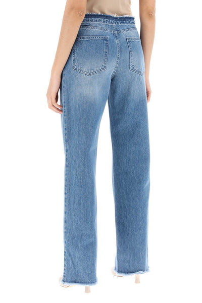 Mvp wardrobe straight leg levant jeans with eight MVPE4PJ125 DENIM