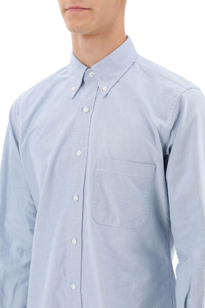 oxford cotton button-down shirt MWL010EF0313 LIGHT BLUE