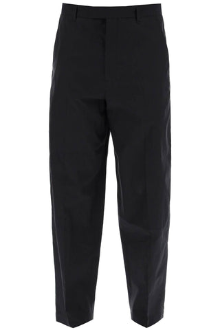 cotton and silk carrot pants for men PA1105 LF1209 BLACK