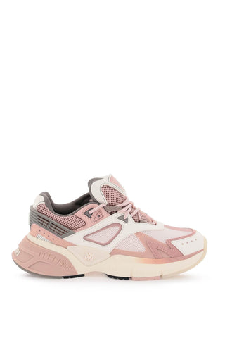 mesh and leather ma sneakers in 9 PS24WFS019 PINK