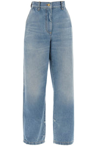 wide leg jeans PWYB027S24DEN002 LIGHT BLUE L