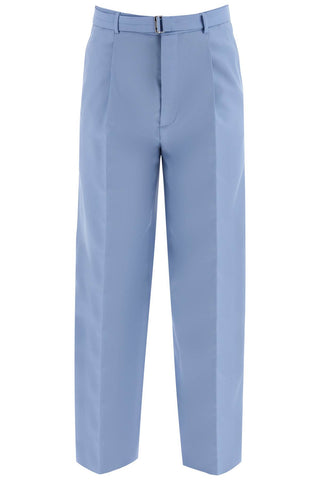 Lanvin tailored wide-leg trousers RMTR00225858P24 FOG