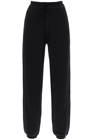 joggers in cotton french terry T3563 BLACK