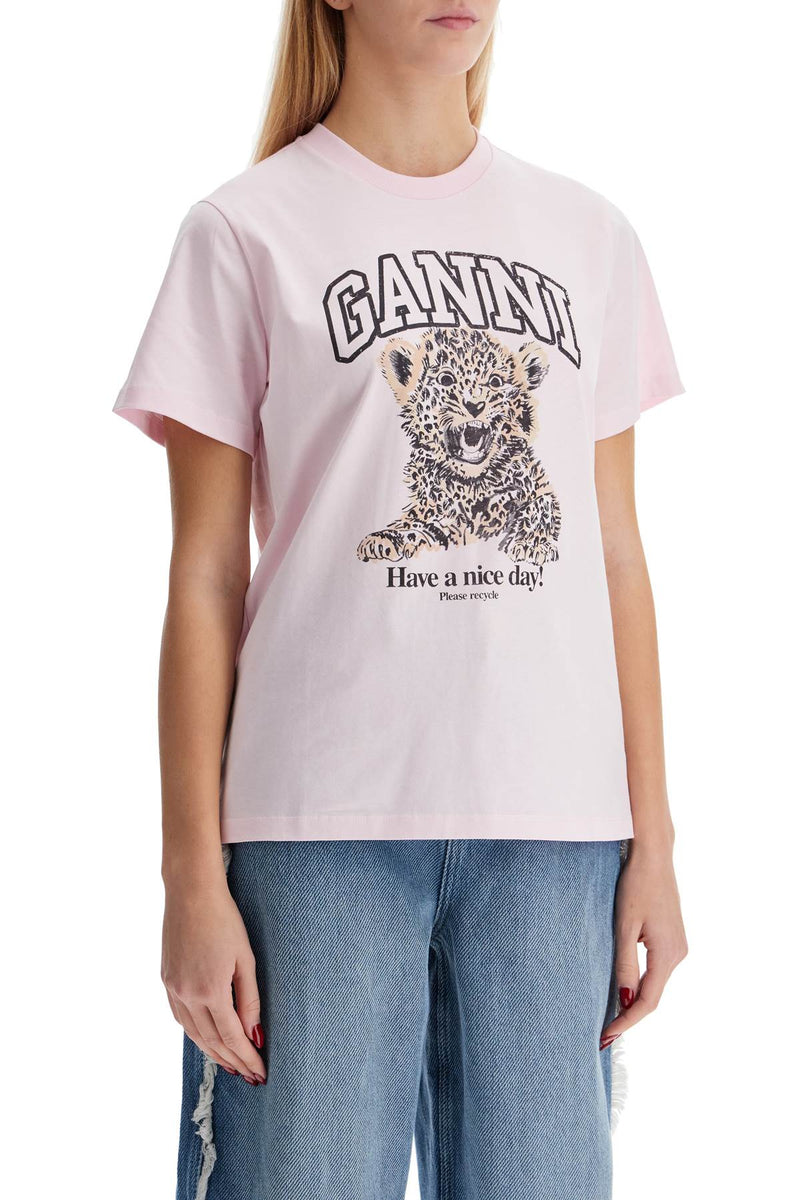 楽天市場】GANNI ガニー 半袖 Tシャツ White Basic Jersey Poppy