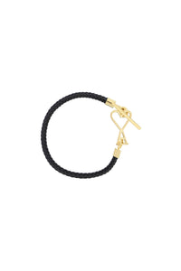 rope bracelet with cord UJW921 AW0043 NOIR OR