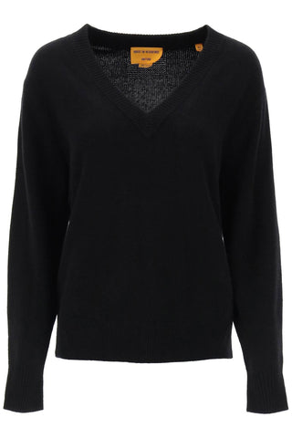 the v cashmere sweater W10910JL BLACK