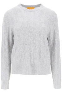 twin cable cashmere sweater W11010CM STONE
