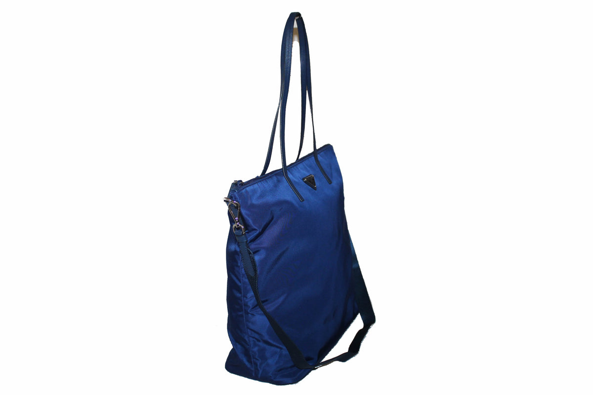 Prada Tote Bag Nylon 2way Blue – Bluefly