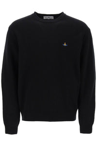 Vivienne westwood alex merino wool sweater 27010012Y0018 BLACK