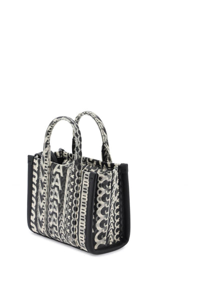 Marc jacobs the mini tote bag with lenticular effect 2R3HCR012H01 BLACK WHITE