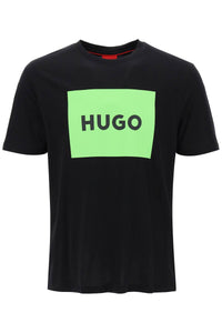 Hugo dulive t-shirt with logo box 50467952 BLACK 005