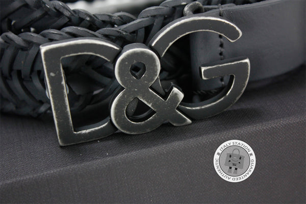 DOLCE & GABBANA Dolce & Gabbana BC3832 A1191 Varie Calfskin Black+grig | Italystation.com - Shop Now at italystation.com