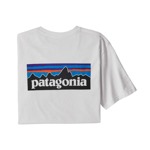 Patagonia - Men's P-6 Logo Responsibili-Tee® White - 38504 - WHITE