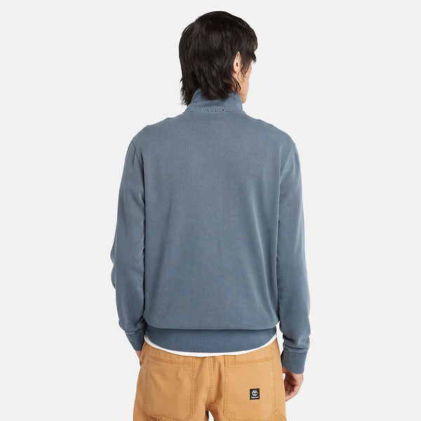 Timberland - Felpa con zip Merrymack Dyed Dark Sapphire - T | Italystation.com - Shop Now at italystation.com