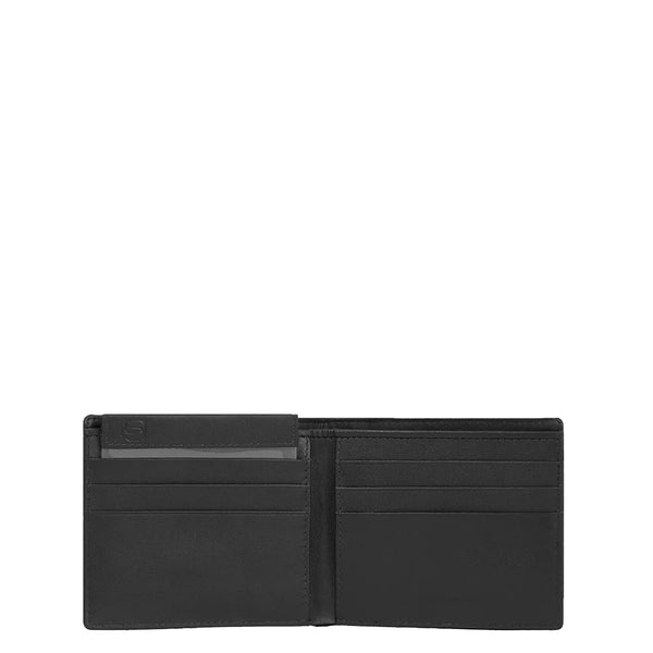 Piquadro - Portafoglio con porta ID Removibile RFID in tessut | Italystation.com - Shop Now at italystation.com