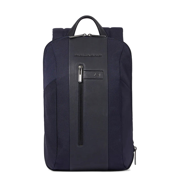 Piquadro - Zaino Sottile Porta PC Espandibile Brief 15.6 in t | Italystation.com - Shop Now at italystation.com