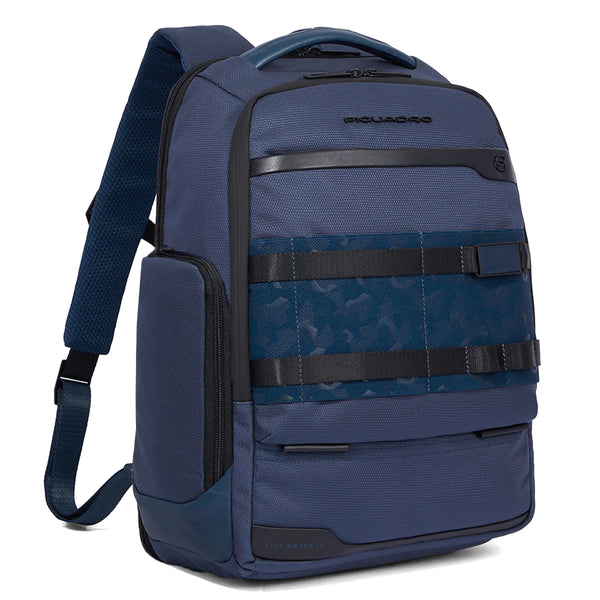 Piquadro - Zaino Porta PC FX 15.6 in tessuto riciclato - CA63 | Italystation.com - Shop Now at italystation.com