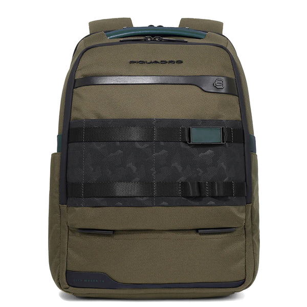 Piquadro - Zaino Porta PC FX 14.0 in tessuto riciclato - CA63 | Italystation.com - Shop Now at italystation.com