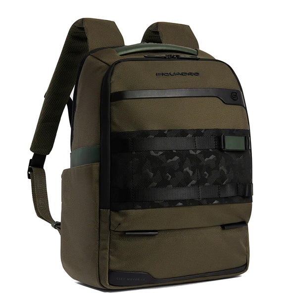 Piquadro - Zaino Porta PC FX 14.0 in tessuto riciclato - CA63 | Italystation.com - Shop Now at italystation.com